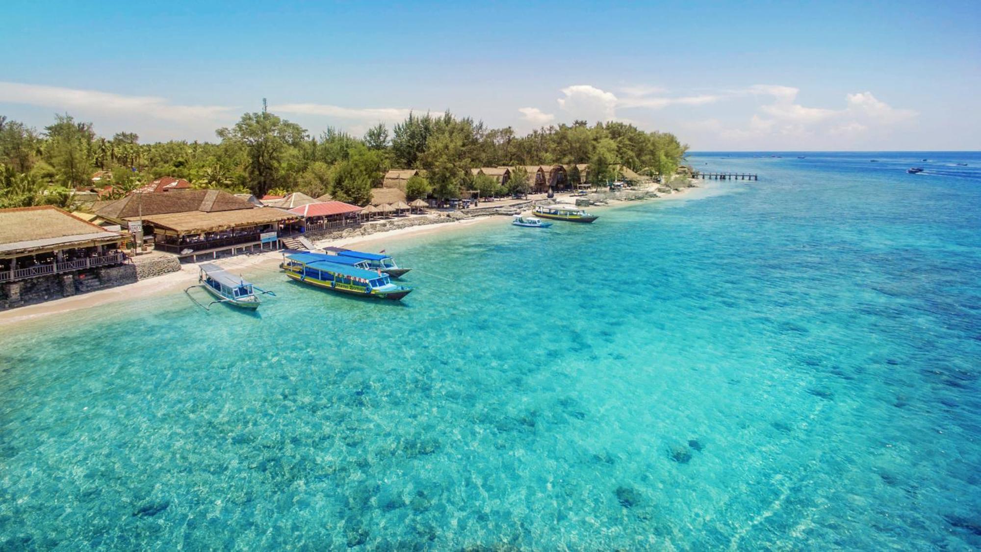 Kura Kura Resort Gili Meno Exterior foto